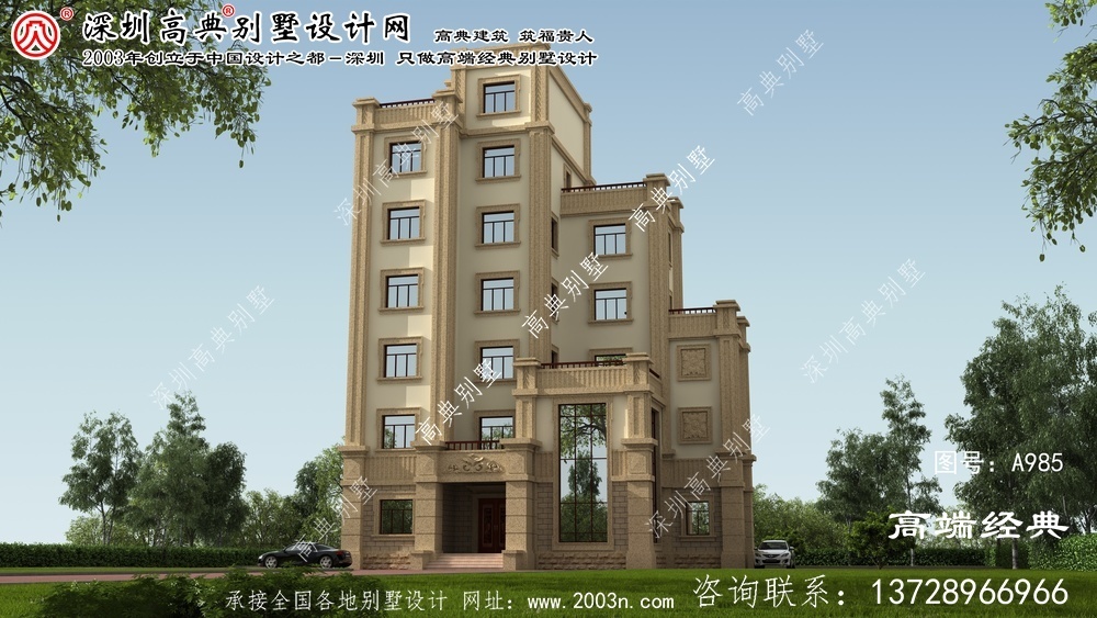 膠南市世界豪華別墅設計圖