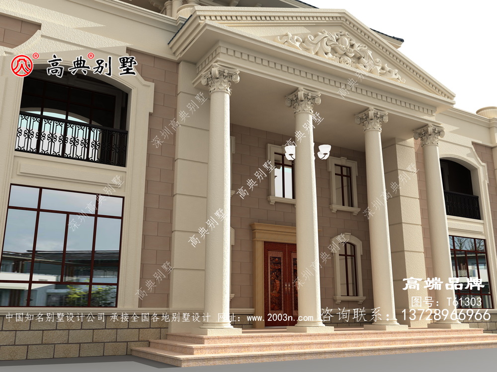 農村房屋設計圖大全造型簡單，施工很省事。
