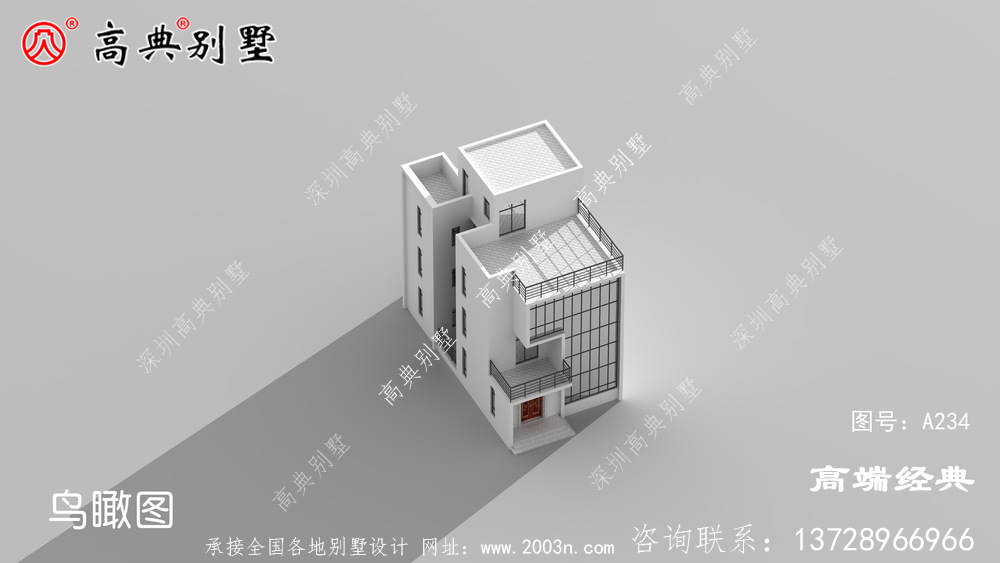 南宮市三層樓房自建圖告訴你小宅基地也能蓋豪宅，趕緊給自己安排起來