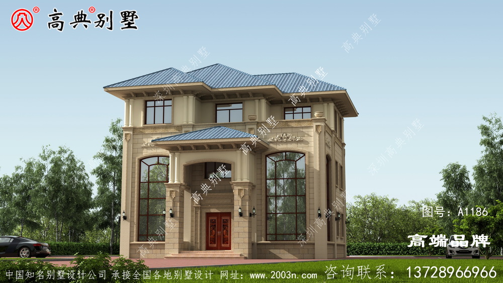 別墅設計顏值高布局好	