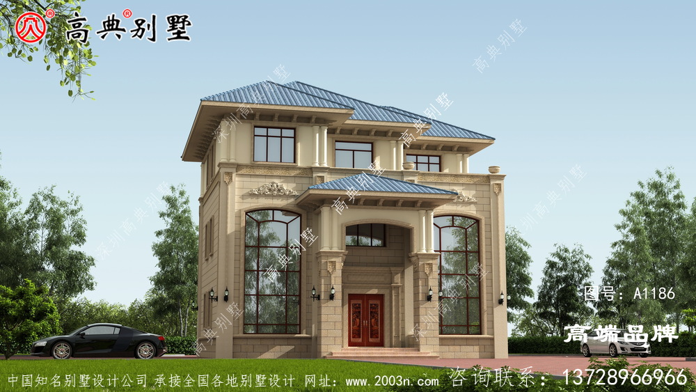 別墅設計顏值高布局好	