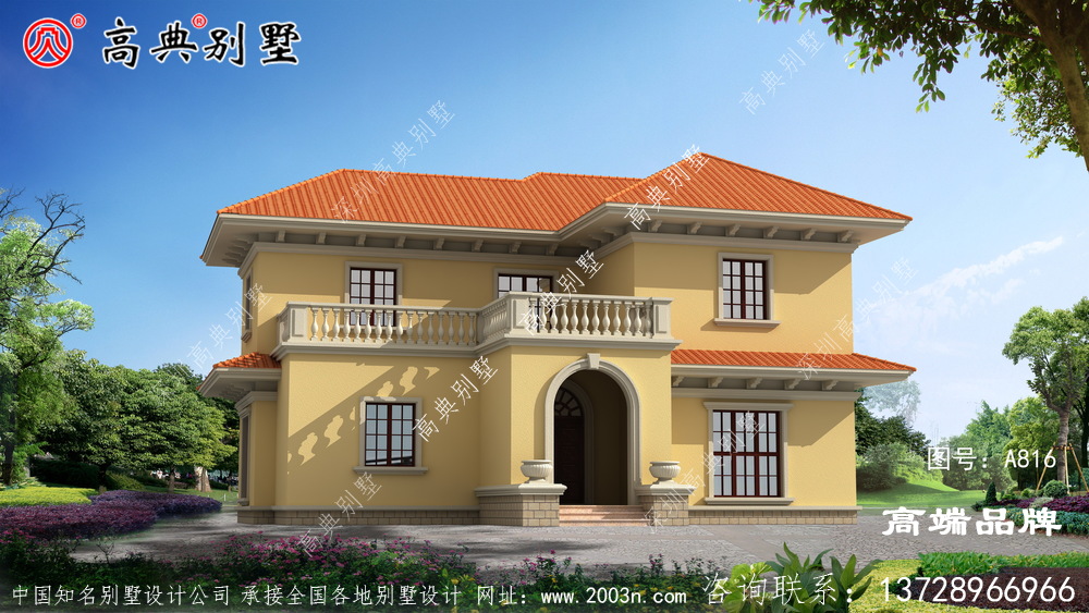 農村別墅設計圖紙及效果圖建在哪兒都可以獨樹一幟