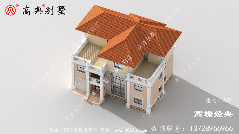 三層歐式別墅，建出來效果保證好看