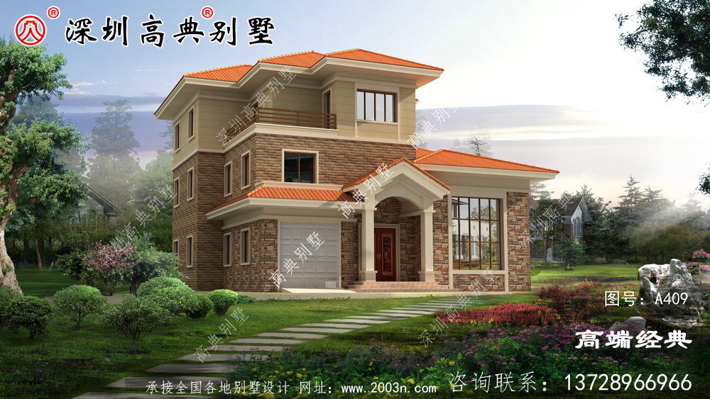 最近的鄉(xiāng)村別墅，接地氣而且性價比高，鄉(xiāng)下人看了都喜歡。