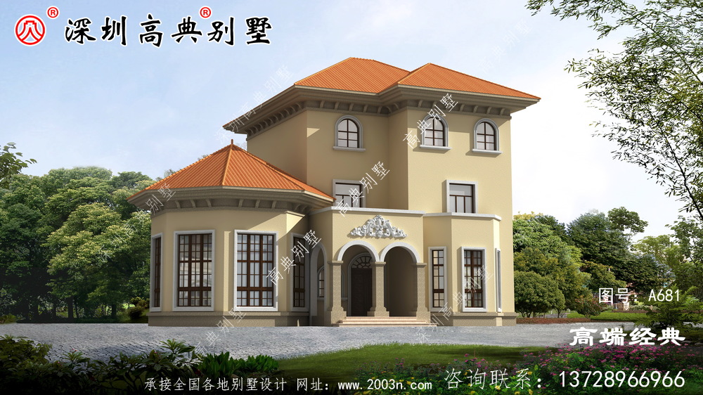 這樣的別墅建起來三代都不會過時，還不快點收藏起來