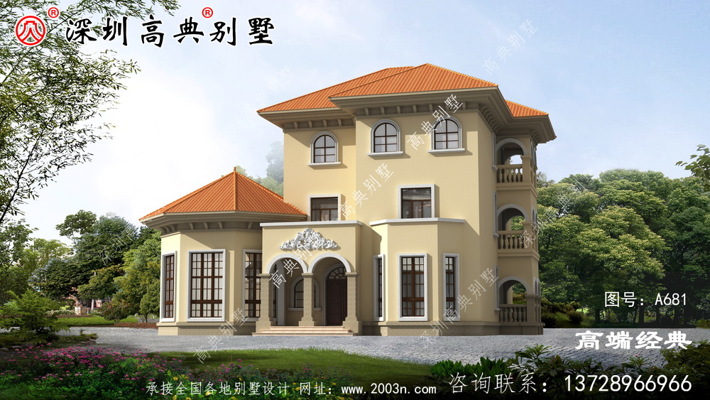 這樣的別墅建起來三代都不會過時，還不快點收藏起來