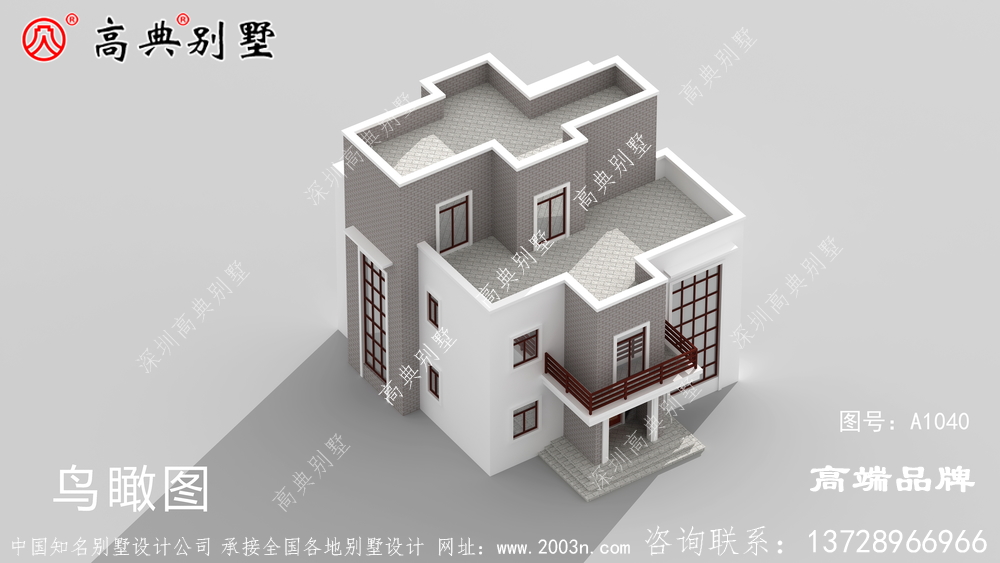 現代三層別墅,80,90后的最愛