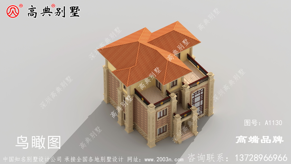 鄉村三層住宅設計,內部布局合理,造價適中