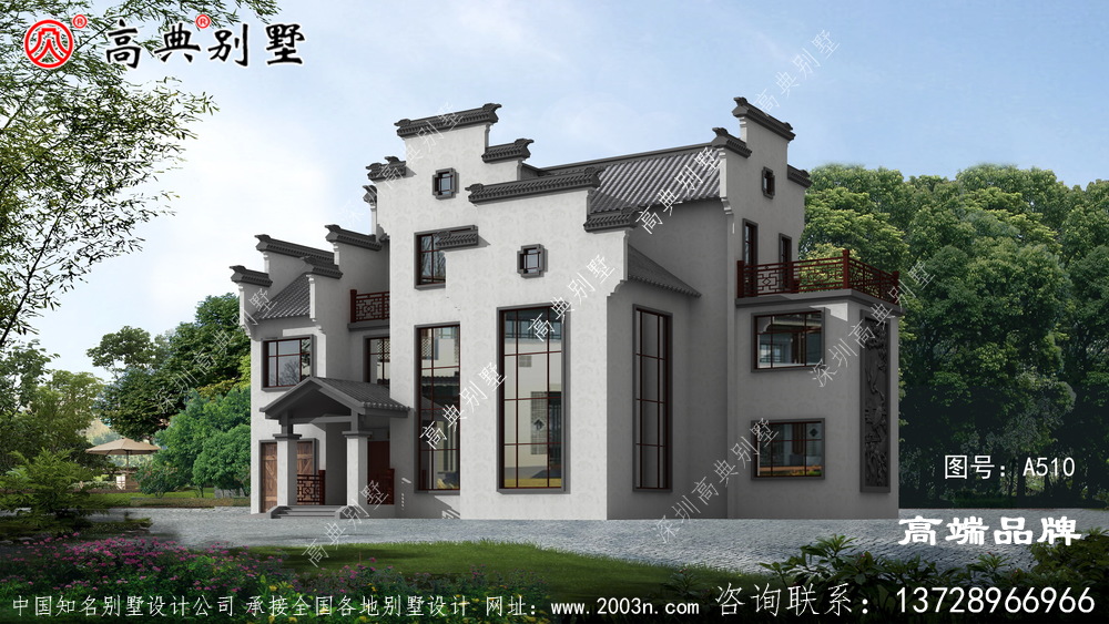 豐富的歐式構(gòu)件裝飾，彰顯戶主的氛圍和品味