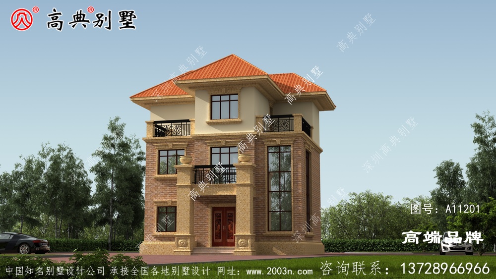 露臺(tái)設(shè)計(jì)為家人在室外享受家鄉(xiāng)的美麗