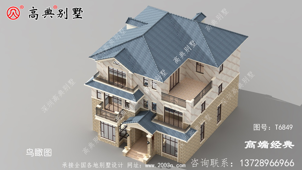 老家建一棟這樣的別墅,每次過年過節回去居住也舒適